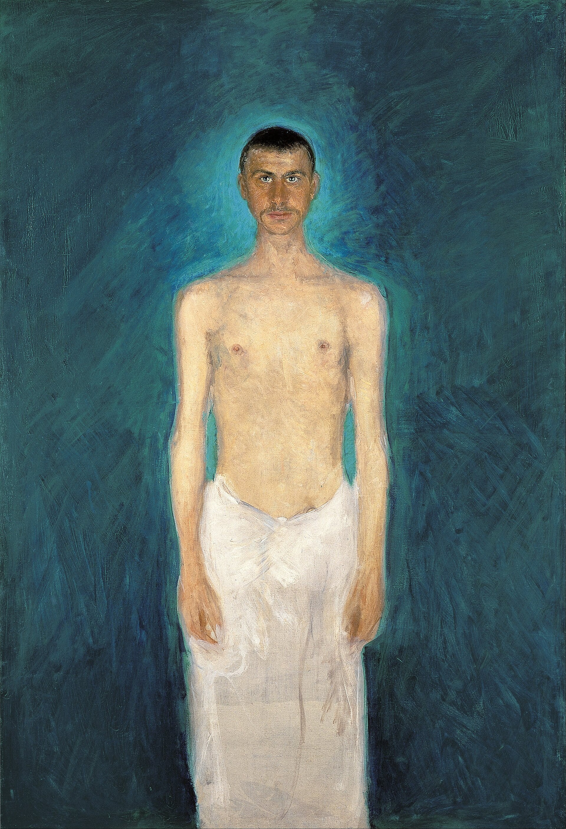 Autoportrait demi-nu - Richard Gerstl