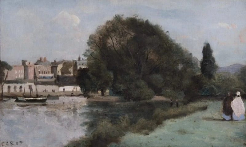 Richmond, nära London - Jean-Baptiste Camille Corot