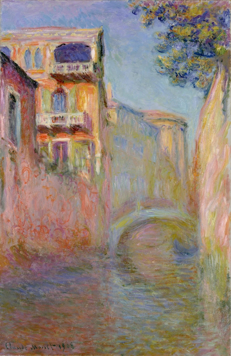 Rio della Salute, Pola Museum W1763 - Claude Monet
