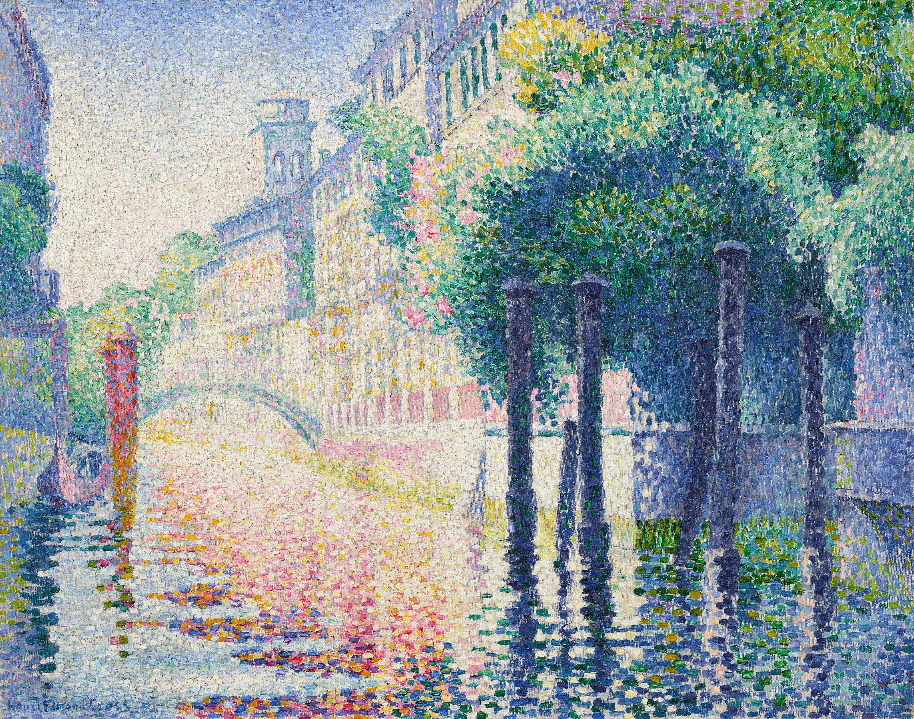 Rio San Trovaso Venise - Henri-Edmond Cross - Alpha Reproduction