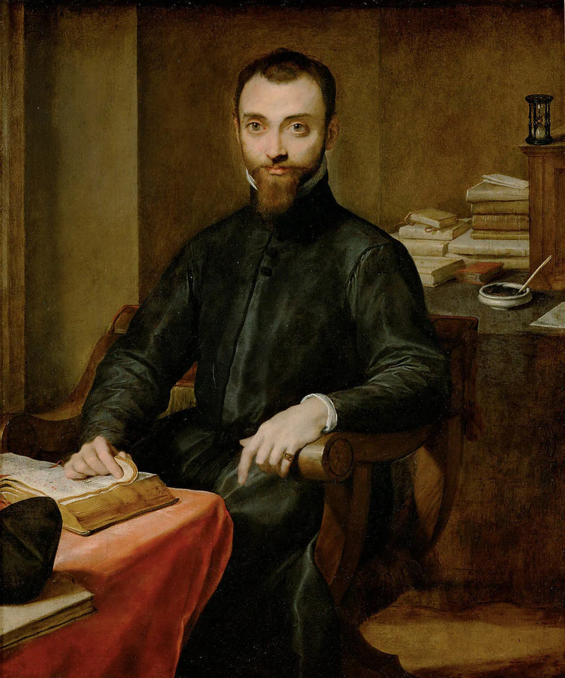 Porträtt av Monseigneur Giuliano della Rovere - Federico Barroci