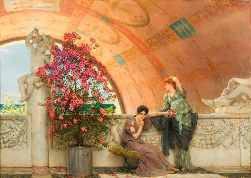 Omedvetna rivaler - Lawrence Alma-Tadema