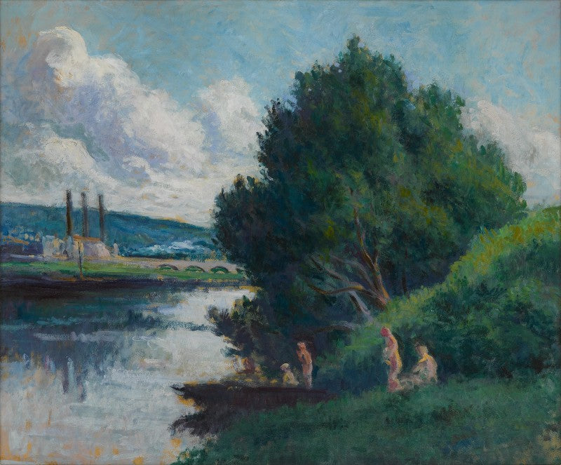 Rive de la Seine - Maximilien Luce