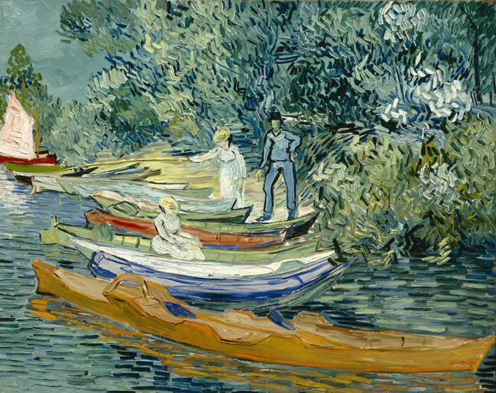Rive de l'Oise i Auvers - Vincent van Gogh
