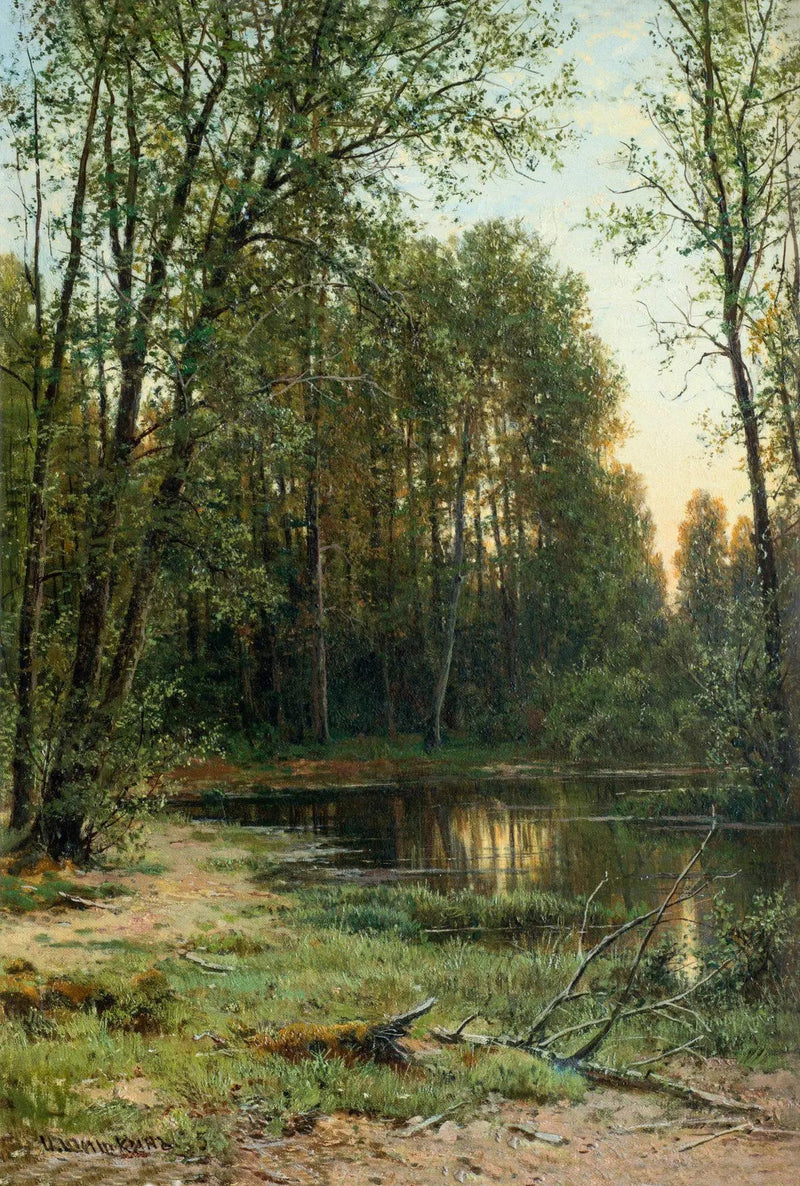 Flod i skogen - Ivan Chichkine