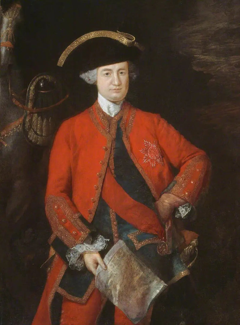 Robert, Lord Clive (1725–1774), en generaluniform - Thomas Gainsborough
