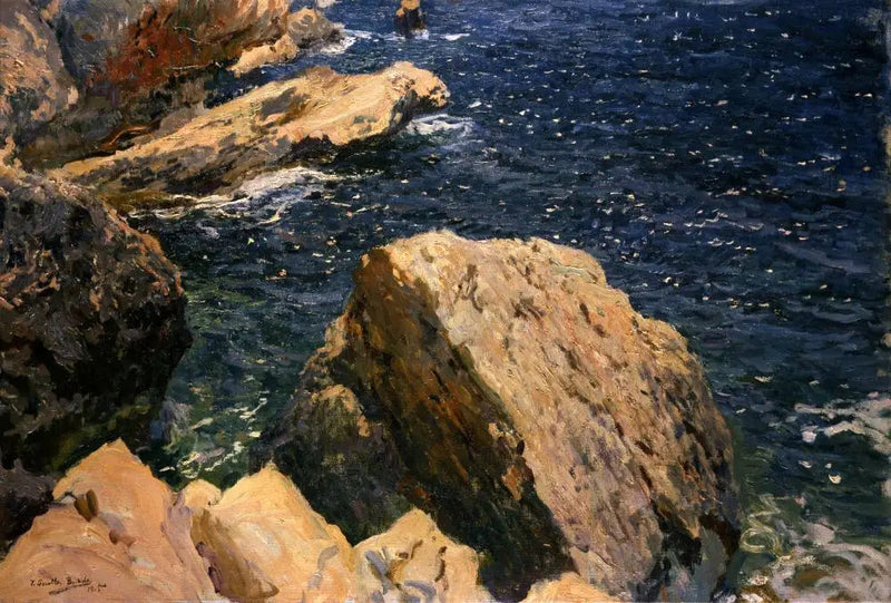 Klipporna vid Cap, Jávea - Joaquín Sorolla