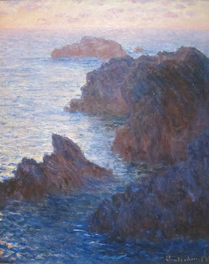 Stenar vid Belle-Île, Port-Domois - Claude Monet