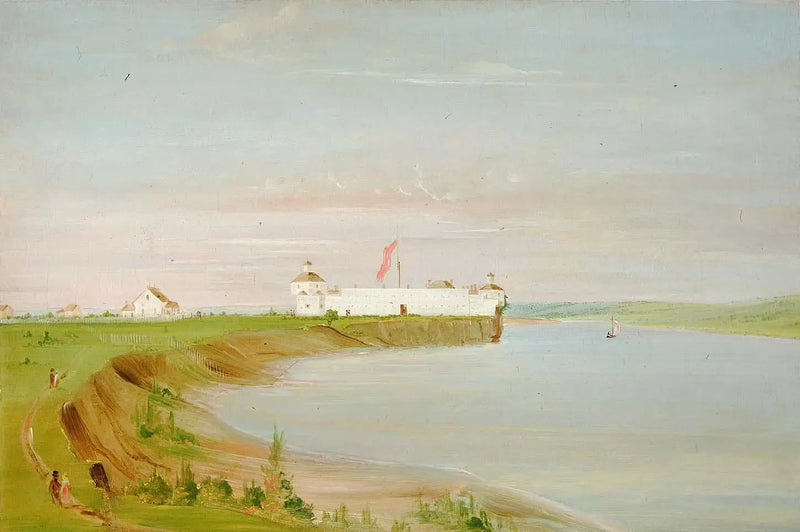 Rock Island, USA-fästningen - George Catlin