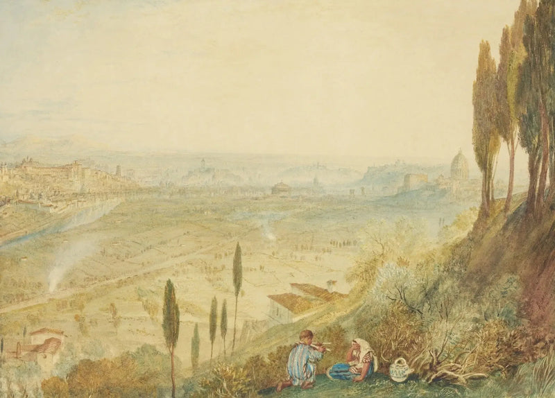 Rom från Monte Mario - J. M. W. Turner