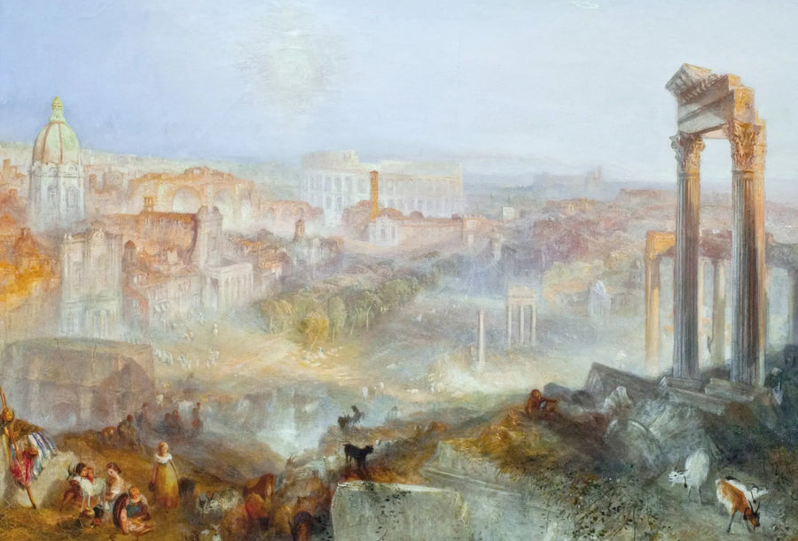 Rom Modern – Campo Vaccino - J. M. W. Turner