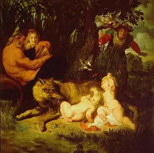 Romulus och Remus - Peter Paul Rubens