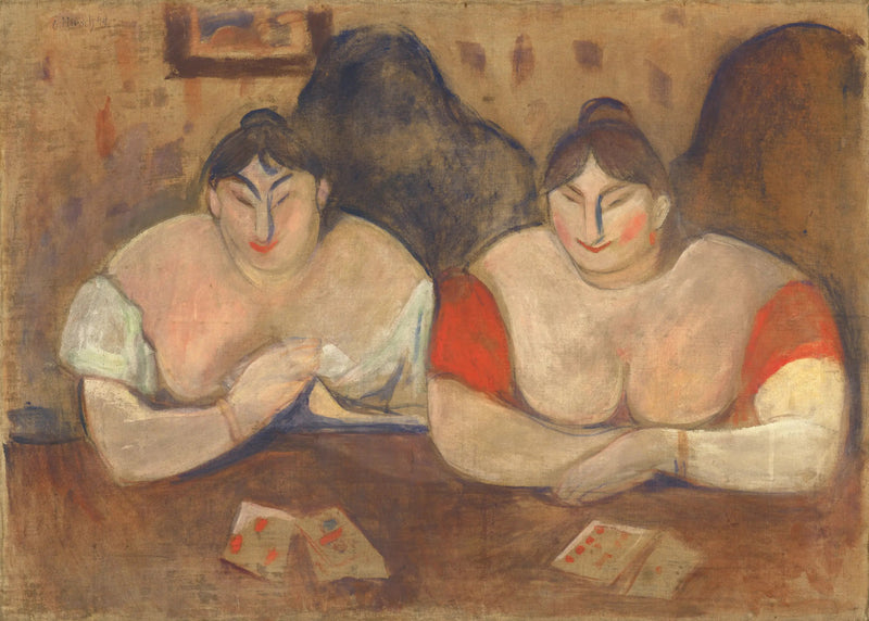 Rosa och Amélie - Edvard Munch