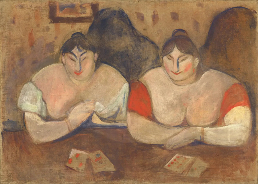 Rosa och Amélie - Edvard Munch