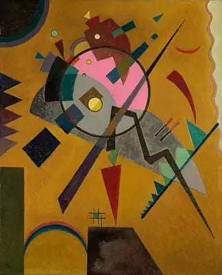 Ros med Grått - Vassily Kandinsky
