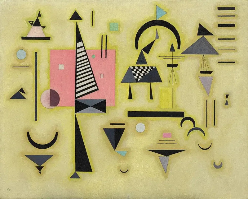 Avgörande ros - Vassily Kandinsky