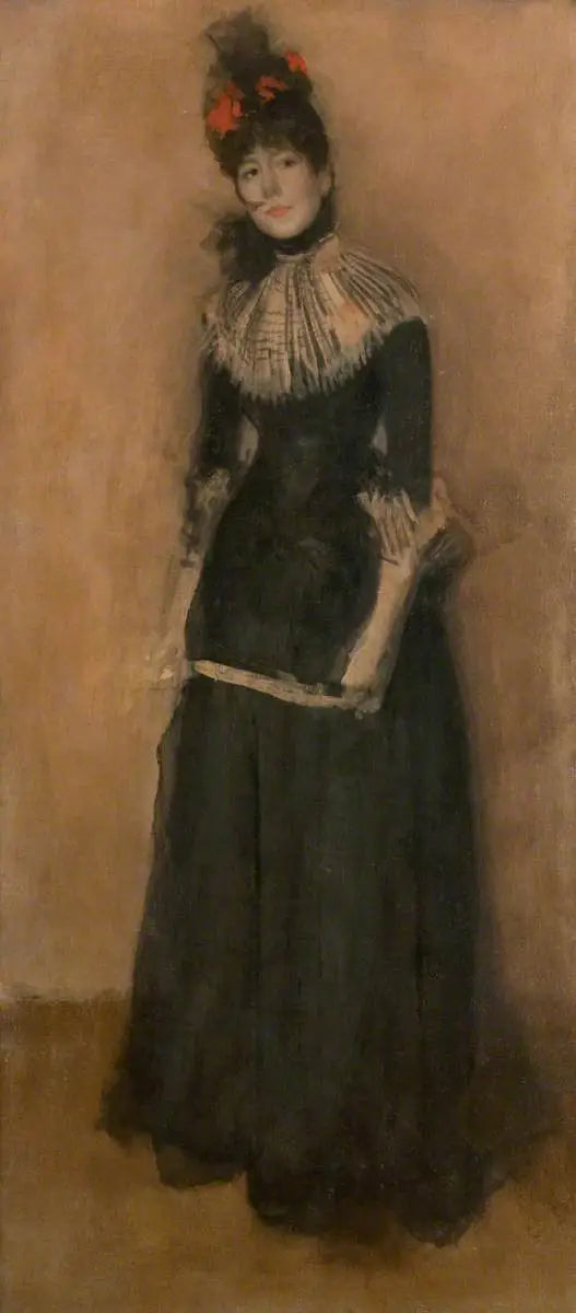 Ros och silver: Den vackra busen - James Abbott McNeill Whistler