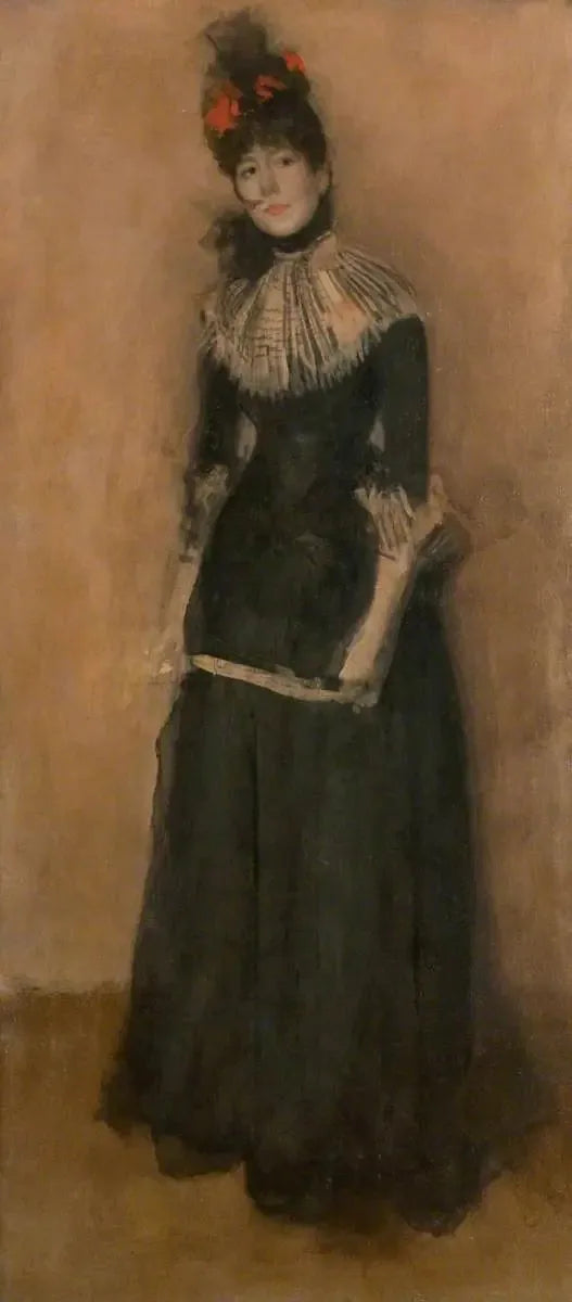 Ros och silver: Den vackra busen - James Abbott McNeill Whistler