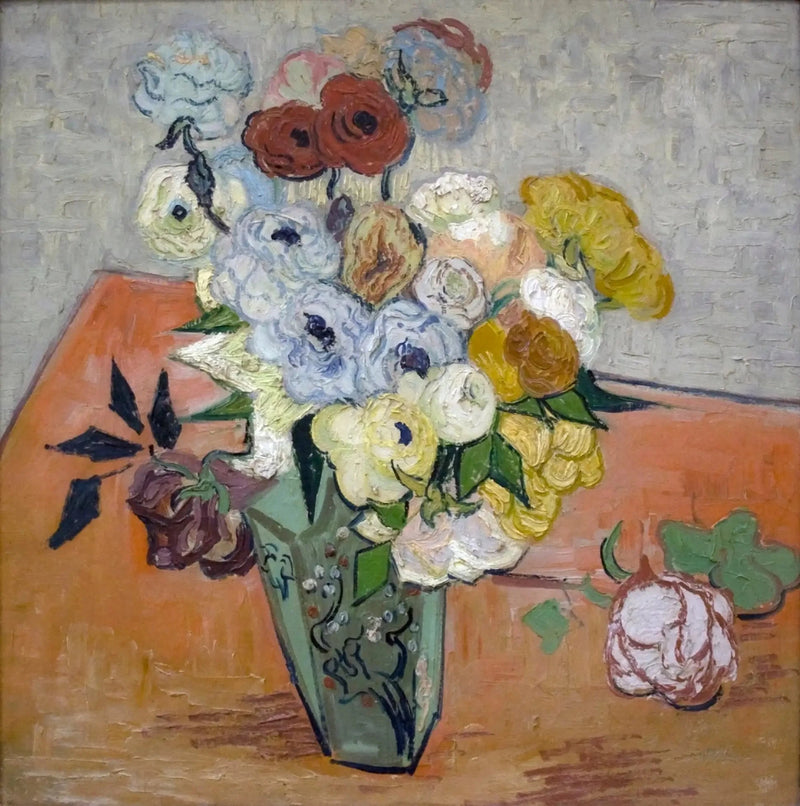 Rosor och anemoner - Vincent van Gogh