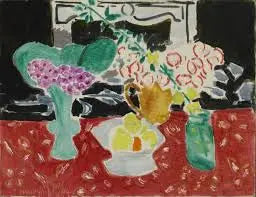 Julrosor och saxifraga - Henri Matisse