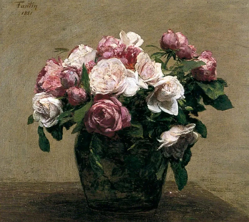 Roser rosor - Henri Fantin-Latour