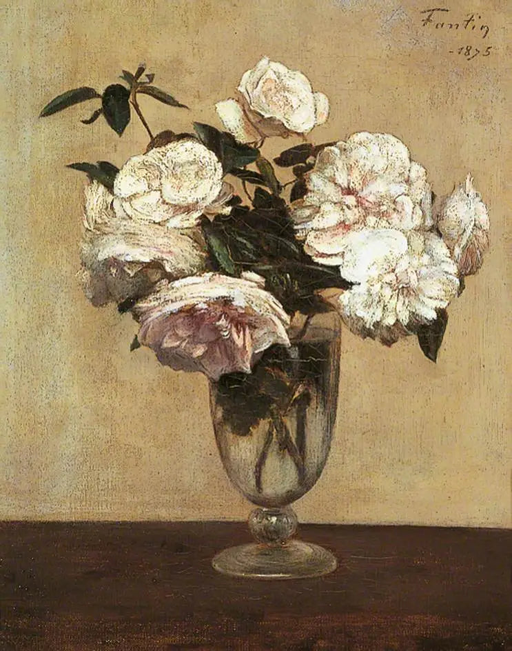 Roser rosor - Henri Fantin-Latour