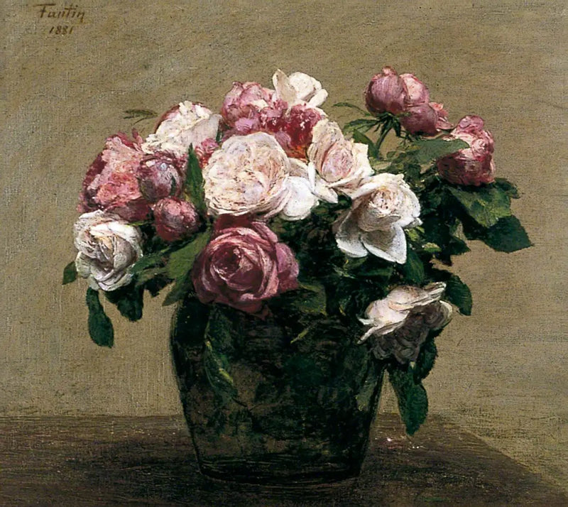 Roser rosor - Henri Fantin-Latour