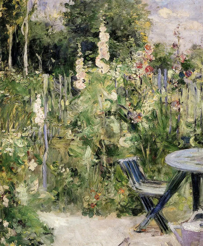 Stockrosor - Berthe Morisot