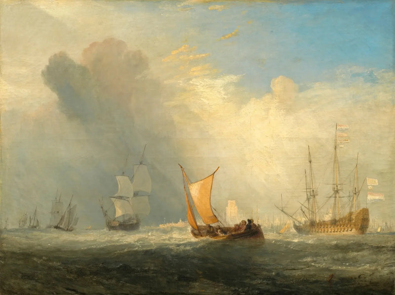 Rotterdam färja - J. M. W. Turner
