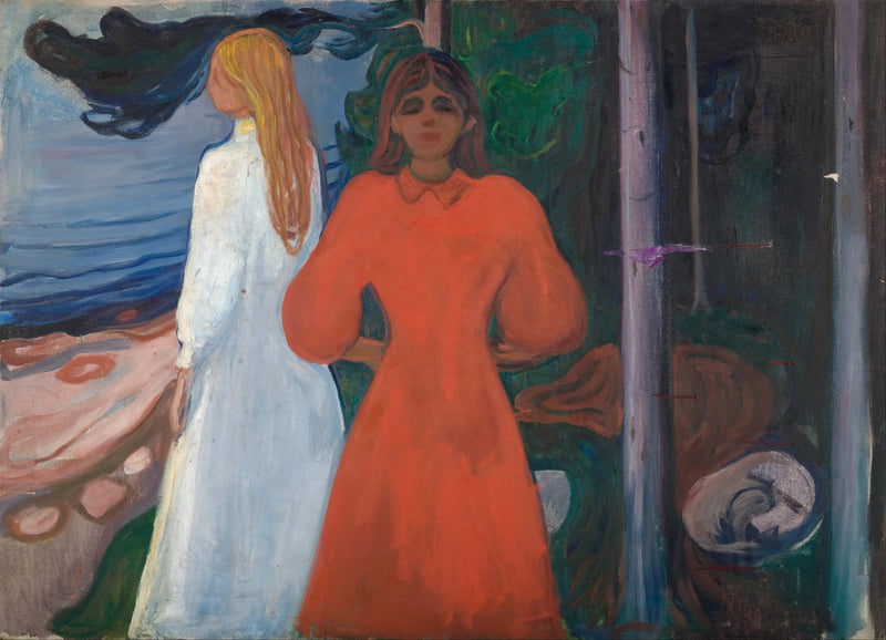 Röd och Vit - Edvard Munch