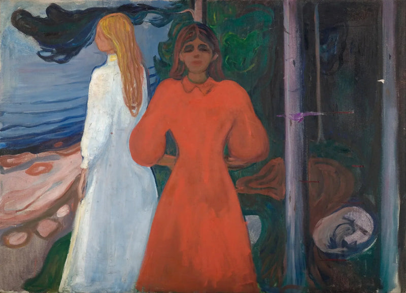 Röd och Vit - Edvard Munch