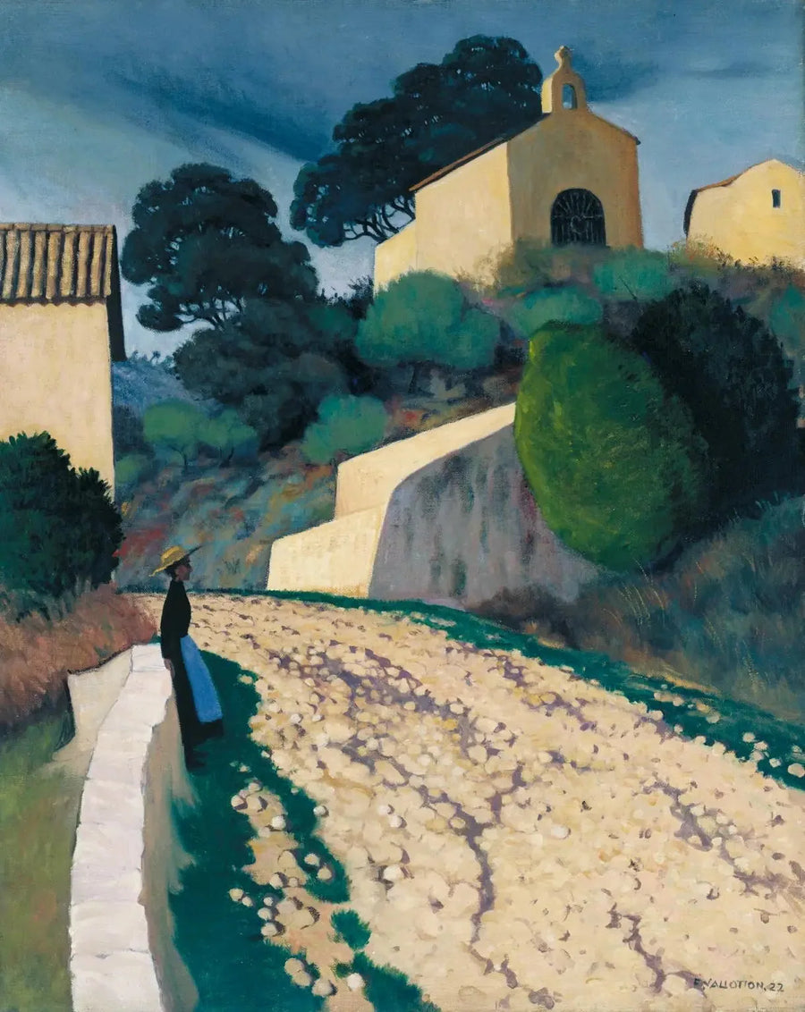 Väg till St Paul (Var) - Félix Vallotton