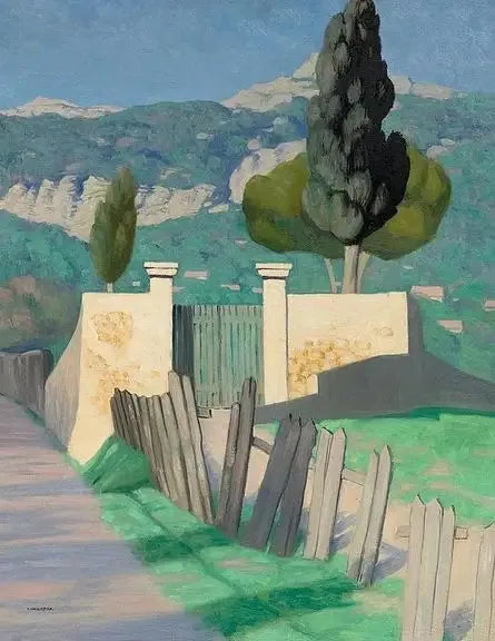 Väg till Sainte-Anne och Faron - Félix Vallotton