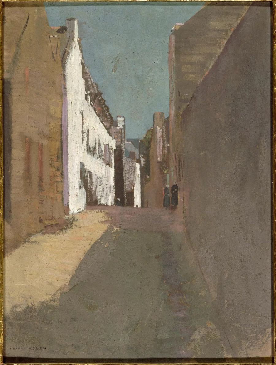 gatan i Douarnenez - Odilon Redon