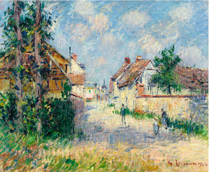RUE À SAINT-CYR-DU-VAUDREUIL - Gustave Loiseau