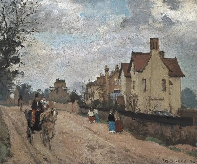 Gata i Upper Norwood - Camille Pissarro