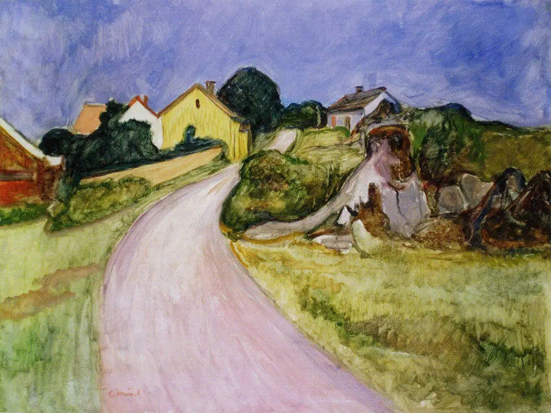 Åsgårdstrandsgatan - Edvard Munch