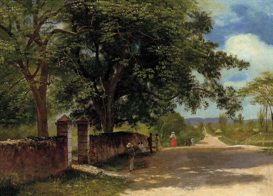 Nassau-gatan - Albert Bierstadt
