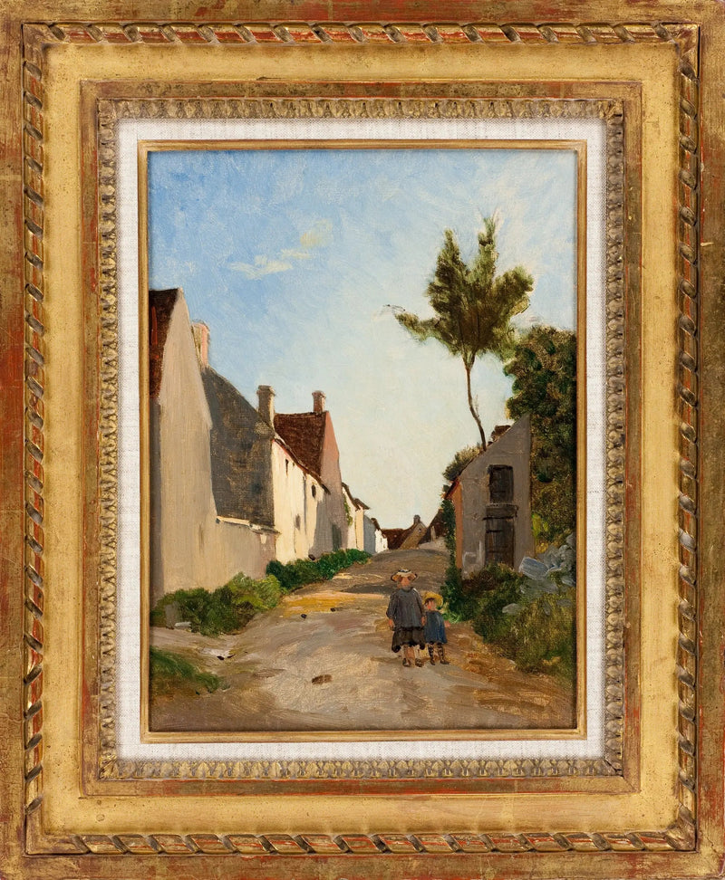 Bygatan, Chailly - Frédéric Bazille