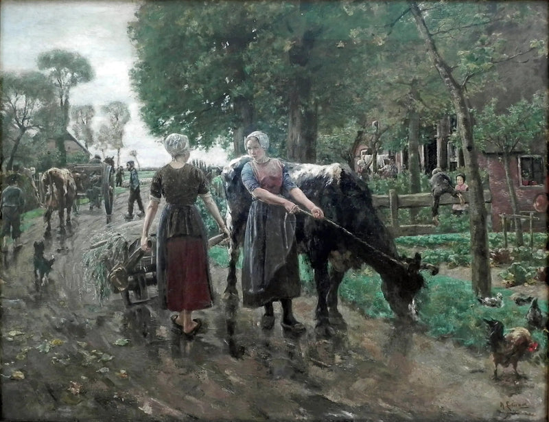 Holländsk bygata - Max Liebermann