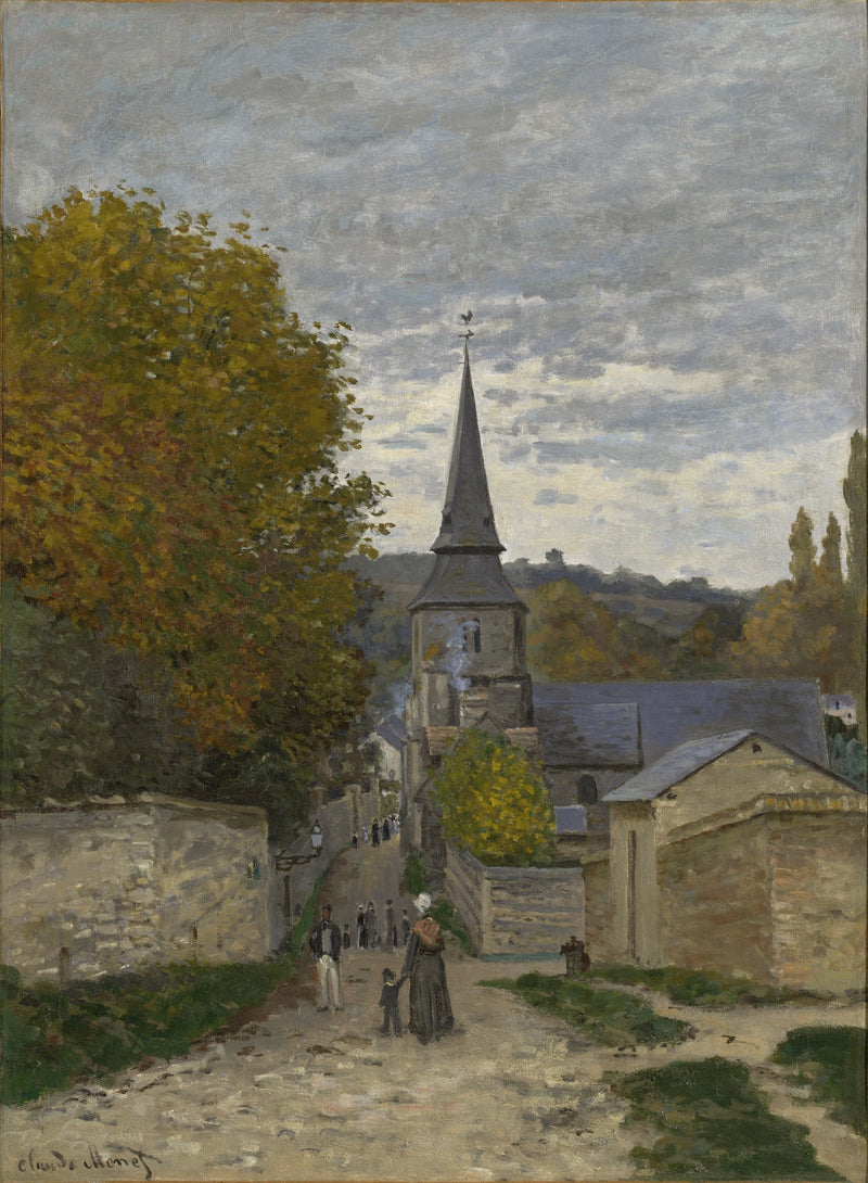 Gata i Sainte-Adresse W98 - Claude Monet