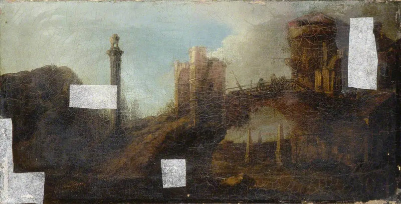 Klassiska ruiner - Canaletto