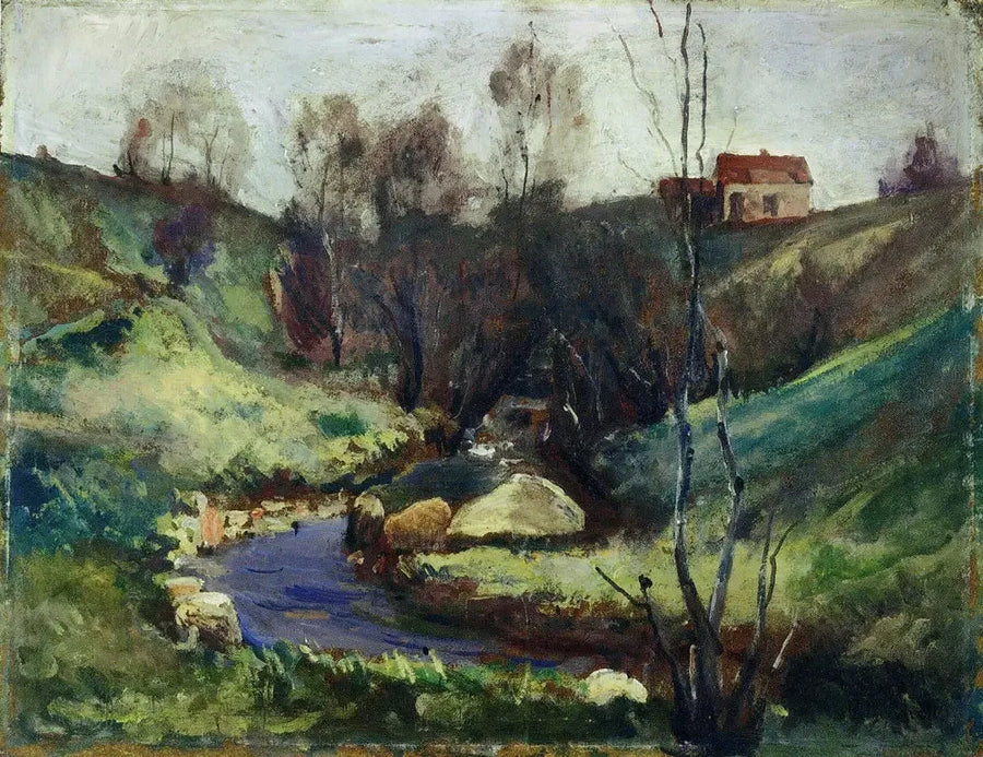 Bäck på våren - Edvard Munch