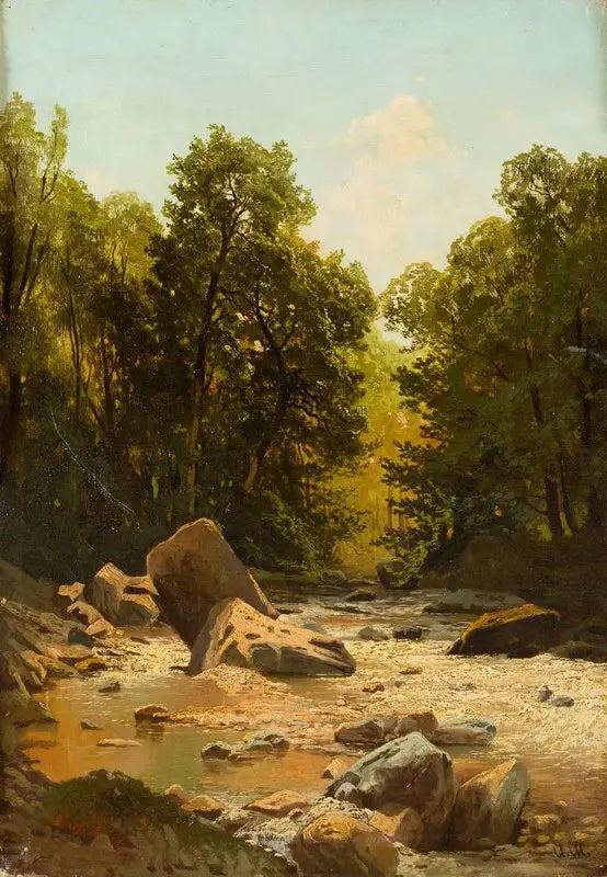 Bäck i skogen - Ivan Chichkine