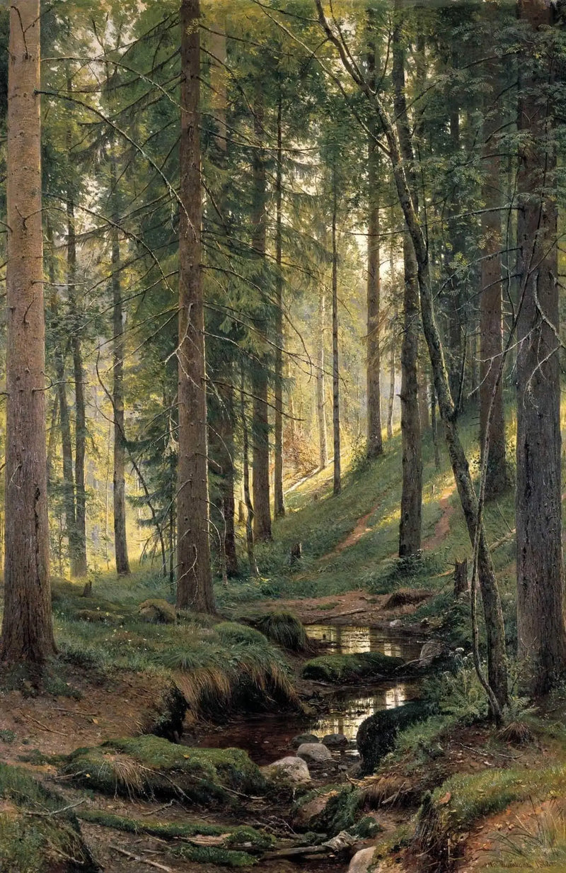 Bäck i skogen (På sluttningen) - Ivan Chichkine