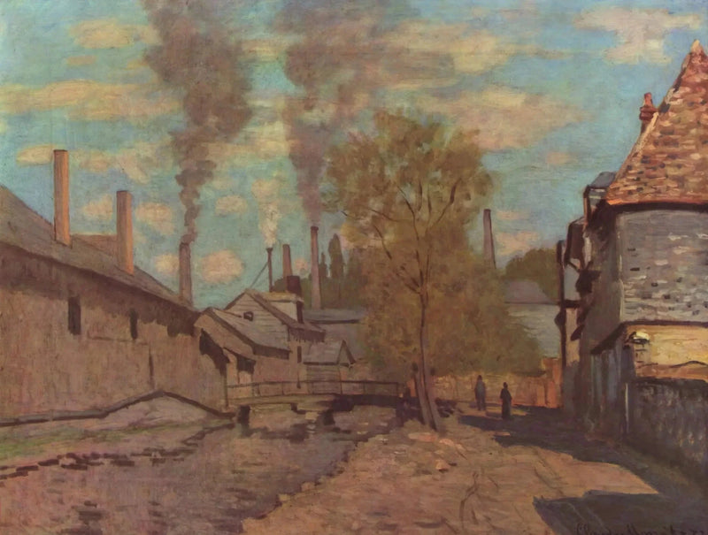 Robec-bäcken - Claude Monet
