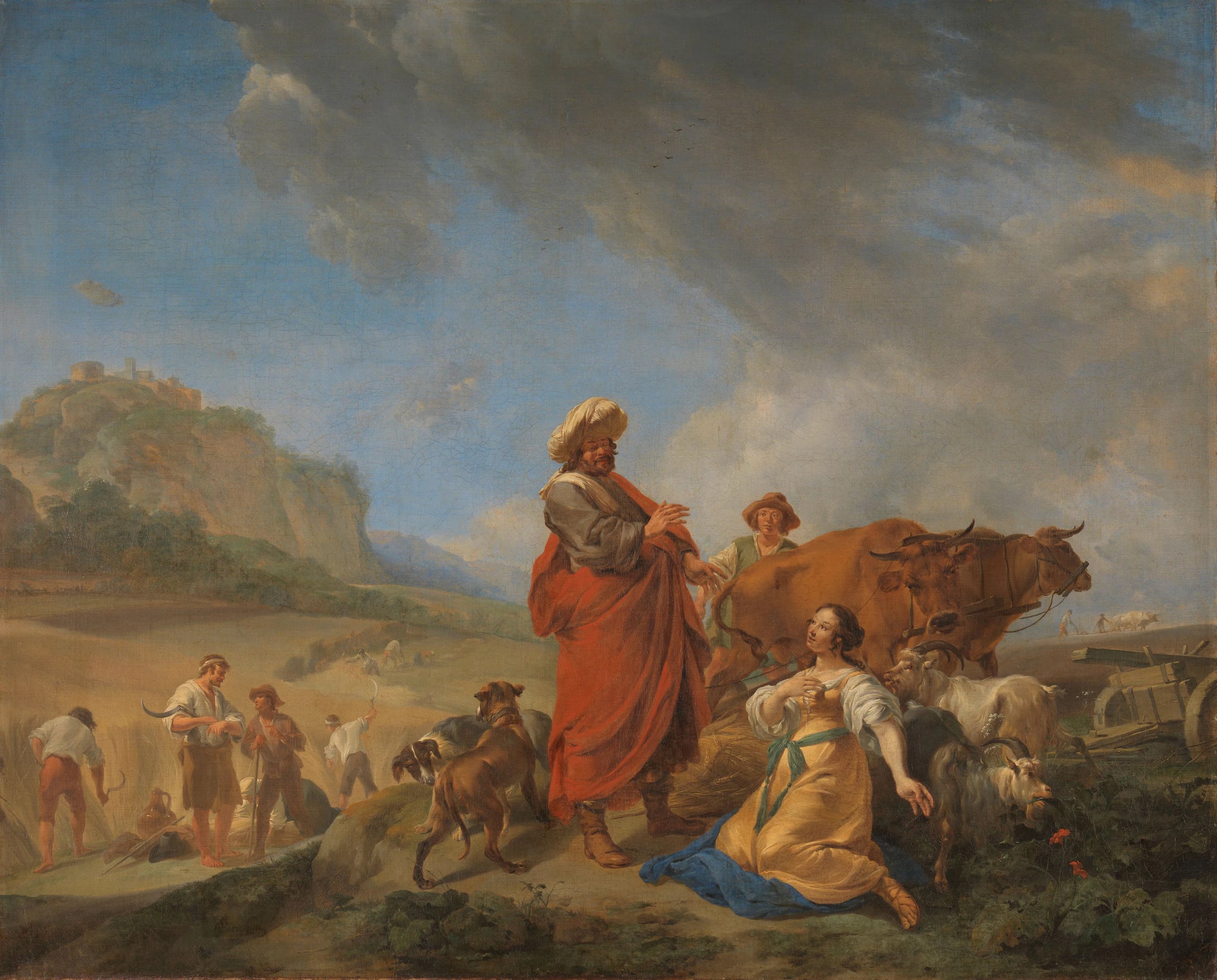 Ruth et Boash - Nicolaes Berchem