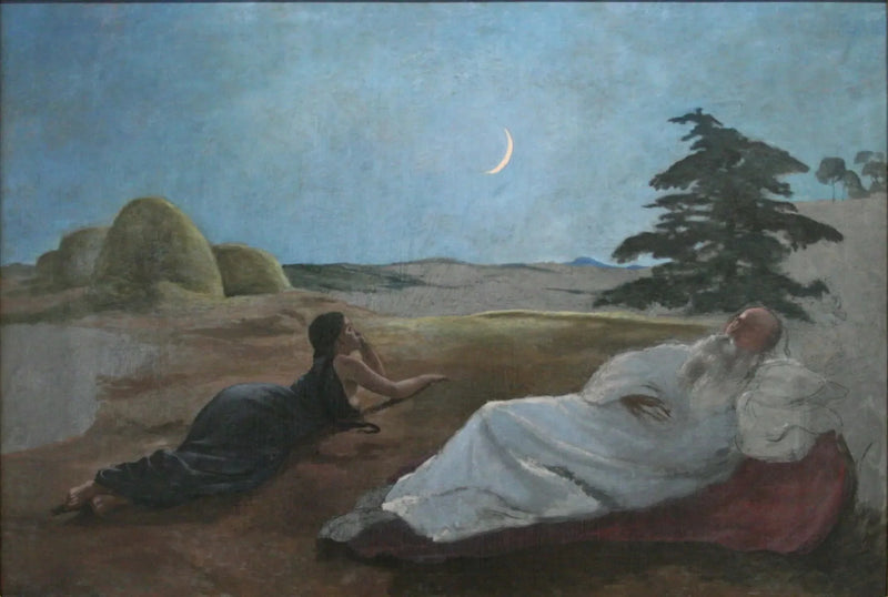 Ruth och Booz - Frédéric Bazille