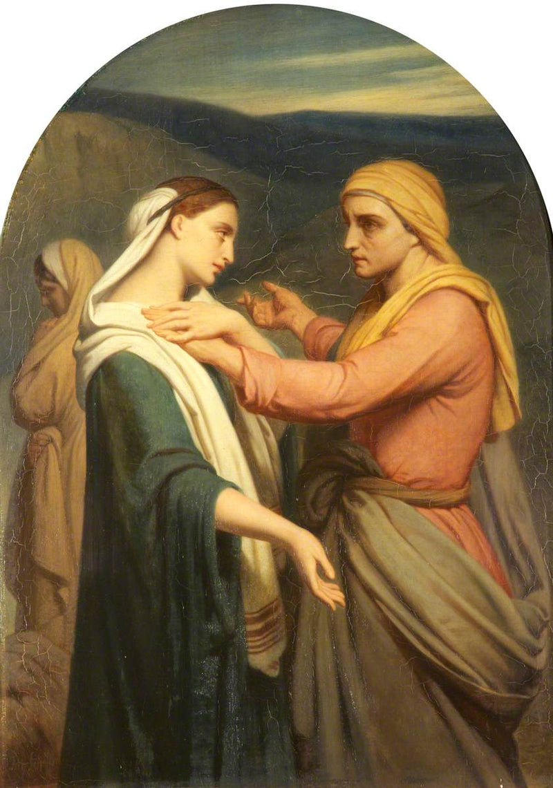 Ruth och Naomi - Ary Scheffer