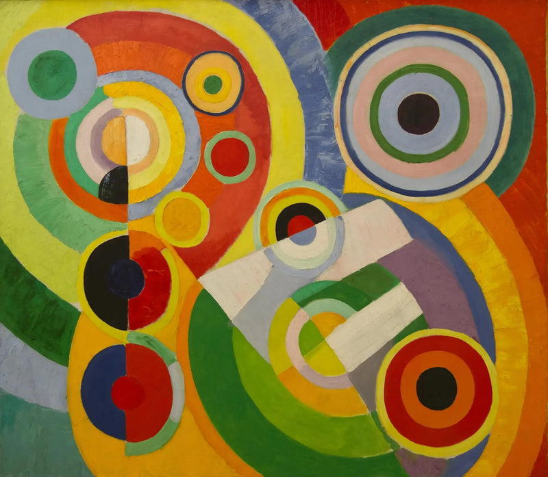Rytm, livsglädje - Robert Delaunay
